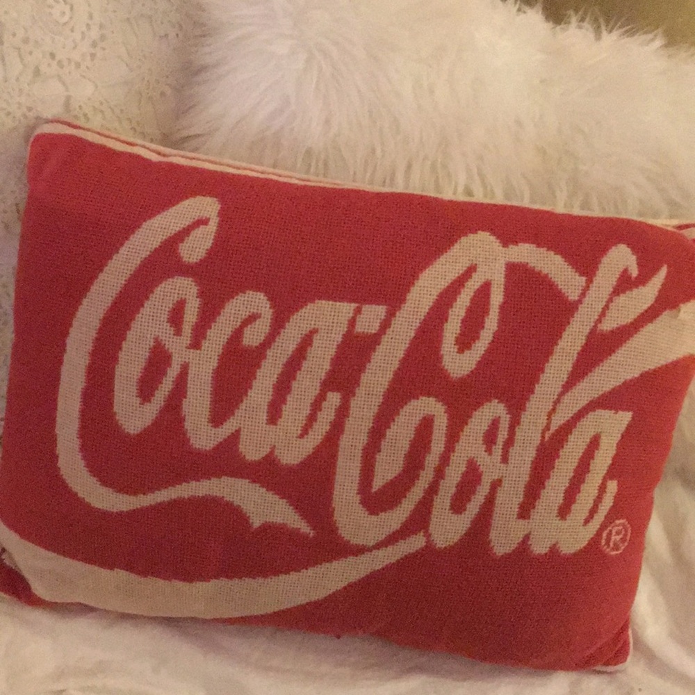 Vintage Coca~cola pillow